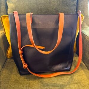 Madewell Leather Transport Tote